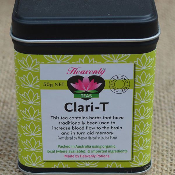 driedherbsonline Clari Tea – Bringing clarity by improving brain blood flow and aiding memory